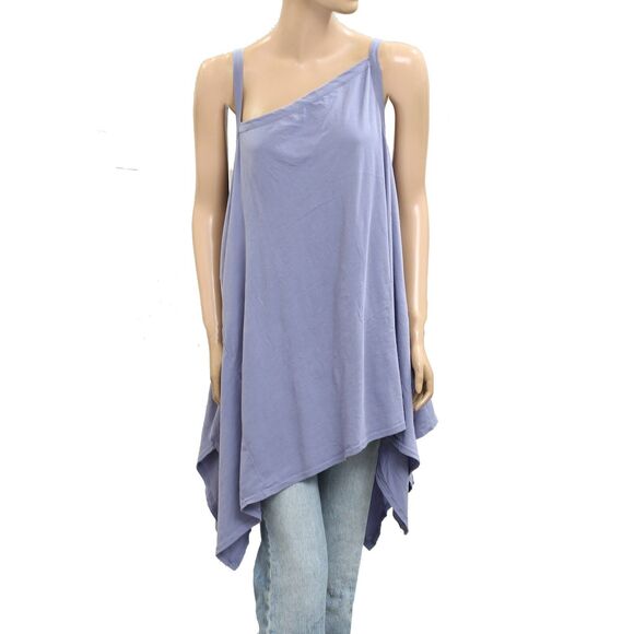 Free People Free-est Alexandra Tunic Top Asymmetrical Sleeveless Cotton S 280516 - Picture 5 of 8
